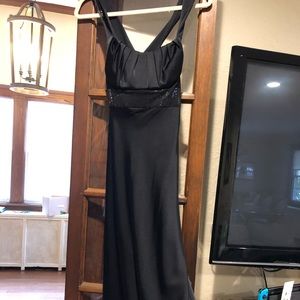 Calvin Klein black gown